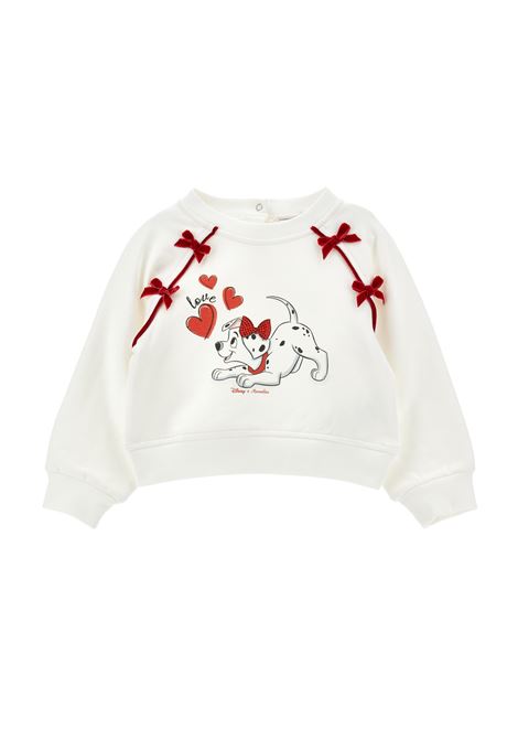 Felpa con stampa MONNALISA KIDS | 39H615 80300143